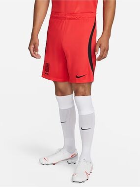 Nike Soccer Shorts Korea Size Medium Red & Black